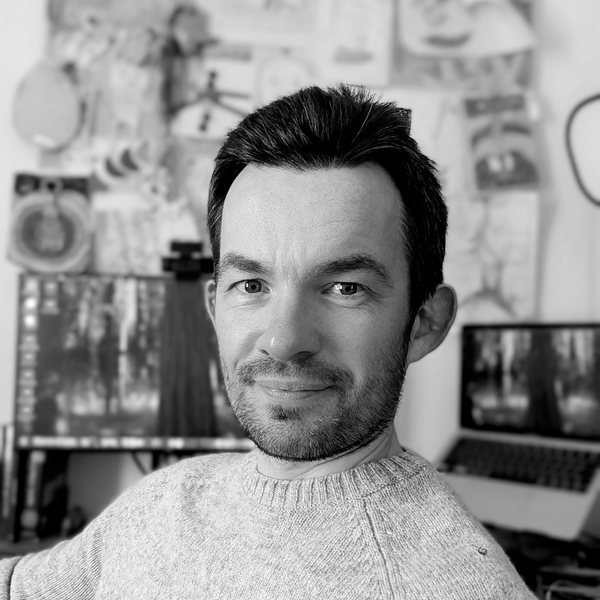 Chris Bargery, smiling